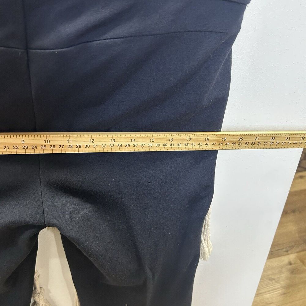 Theory Dress Pants Women's Blue Fit at the waist Slacks Bootcut Leg No size Labe - Picture 7 of 10